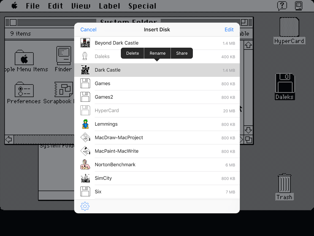 mini vmac 26 load more than one drive automatically